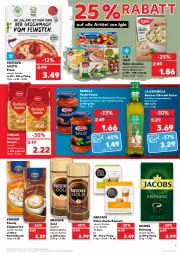 Gazetka promocyjna Kaufland - Gazetka - ważna od 02.03 do 02.03.2022 - strona 3 - produkty: angebot, angebote, arrabbiata, barilla, basilico, beutel, blattspinat, bohne, bohnen, bohnenkaffee, bolognese, Cap, cappuccino, cin, datteltomaten, dolce gusto, frucht, Hochzeit Nudeln, iglo, jacobs, jacobs krönung, kaffee, kräuter, krüger, löslicher bohnenkaffee, mac, natives olivenöl, Nescafé, nescafé gold, nudel, nudeln, olive, oliven, olivenöl, olivenöl extra, pasta, pasta-sauce, pizza, rahm-gemüse, sauce, spinat, Ti, tomate, tomaten, Zabler