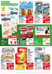 Gazetka promocyjna Kaufland - Gazetka - ważna od 02.03 do 02.03.2022 - strona 44 - produkty: alpro, angebot, aufstrich, baguette, Becher, beutel, bismarck, brot, brotaufstrich, brötchen, butter, coppenrath, dessert, Dr. Oetker, drink, escal, filet, filets, frucht, fruchtgrütze, garnelen, Goldstücke, grütze, hafer, Haferdrink, hering, Herings, heringsfilets, Kinder, kinder pingui, knoblauch, korn, kräuter, lachs, marinade, meersalz, mehrkornbrötchen, milch, natur, pfeffer, pflanze, pflanzen, pingui, prawns, rama, ring, salz, Schal, Schale, schoko, Spezi, Ti, ZTE