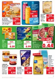 Gazetka promocyjna Kaufland - Gazetka - ważna od 02.03 do 02.03.2022 - strona 45 - produkty: angebot, angebote, aufstrich, backmischung, beutel, brownie, brownies, Cashew, creme, Dr. Oetker, frucht, fruchtaufstrich, früchte, früchten, gin, hafer, haselnuss, hühner, Käse, käsekuchen, knorr, knorr fix, kölln, konfitüre, korn, kräuter, kuchen, landliebe, leine, maggi, mandel, mandeln, Muffin, muffins, Muscheln, müsli, nudel, nudeln, nuss, schoko, schokolade, schokomüsli, smoothie, Soße, tee, Ti, topf, true fruits, und gemüse, walnuss, walnusskerne, zucker