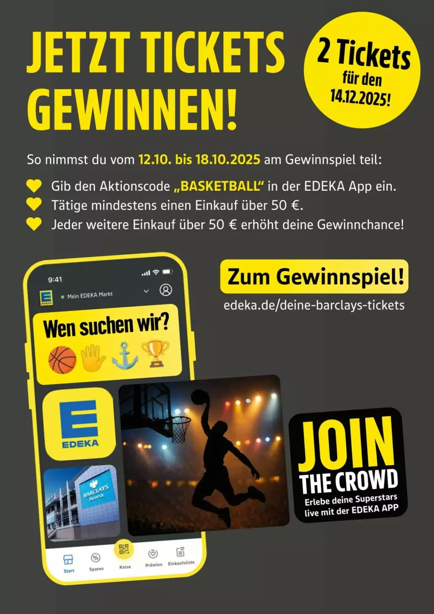 Aktueller Prospekt Edeka - Prospekte - von 13.10 bis 18.10.2025 - strona 24 - produkty: ball, deka, gewinnspiel, lays, Ti