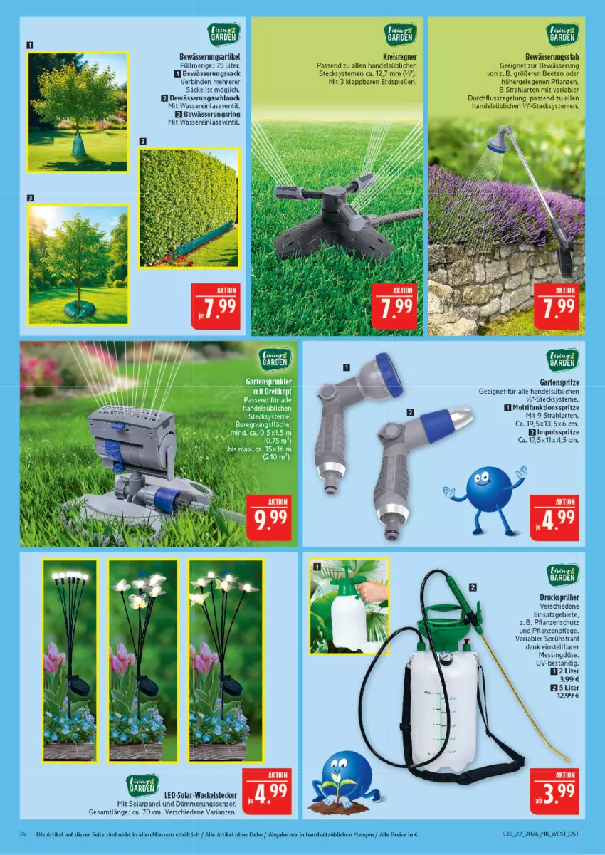 Aktueller Prospekt Marktkauf - Prospekt - von 24.05 bis 30.05.2026 - strona 36 - produkty: binden, eis, Garten, Impulsspritze, pflanze, pflanzen, reis, Ria, ring, sac, schlauch, tee, Ti, wasser