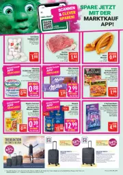 Gazetka promocyjna Marktkauf - Prospekt - Gazetka - ważna od 30.05 do 30.05.2026 - strona 2 - produkty: Aufkleber, Becher, bohne, bohnen, bolognese, braten, champignon, champignons, die ofenfrische, Dr. Oetker, eis, elle, frischkäse, Hartschalenkoffer, Käse, kleber, koffer, küche, maggi, maggi fix, milka, milka schokolade, mövenpick, Ofen, philadelphia, pizza, pizza tradizionale, reis, rind, rinder, rinderbraten, rwe, Schal, Schale, schoko, schokolade, spaghetti, teller, Ti, tradizionale, wiener, würstchen, ZTE