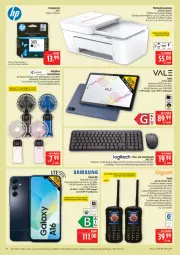 Gazetka promocyjna Marktkauf - Prospekt - Gazetka - ważna od 30.05 do 30.05.2026 - strona 38 - produkty: akku, drucker, eis, frontkamera, gigaset, Handy, HP, kamera, Lampe, multifunktionsdrucker, reis, ring, Samsung, samsung galaxy, Samsung Galaxy A, smartphone, tablet, Tasche, taschen, taschenlampe, Tastatur, Ti, Tintenpatrone, ventilator, wasser, ZTE