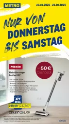 Gazetka promocyjna Metro - App Deals - Gazetka - ważna od 25.10 do 25.10.2025 - strona 3 - produkty: akku, auto, bürste, coupon, eis, Elektro, elle, kraft, Metro, metro gastro, miele, Pinsel, spee, Ti, tisch