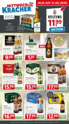 Gazetka promocyjna Getraenkeland - Gazetka - ważna od 23.05 do 23.05.2025 - strona 3 - produkty: aktionspreis, alkohol, bestpreis, bestpreise, bier, budweiser, eis, flasche, franziskaner, krombache, krombacher, Leuchte, leuchten, malz, pils, pilsener, reis, Spaten, Staropramen, Ti, veltins, veltins pilsener, vita, vitamalz, weissbier