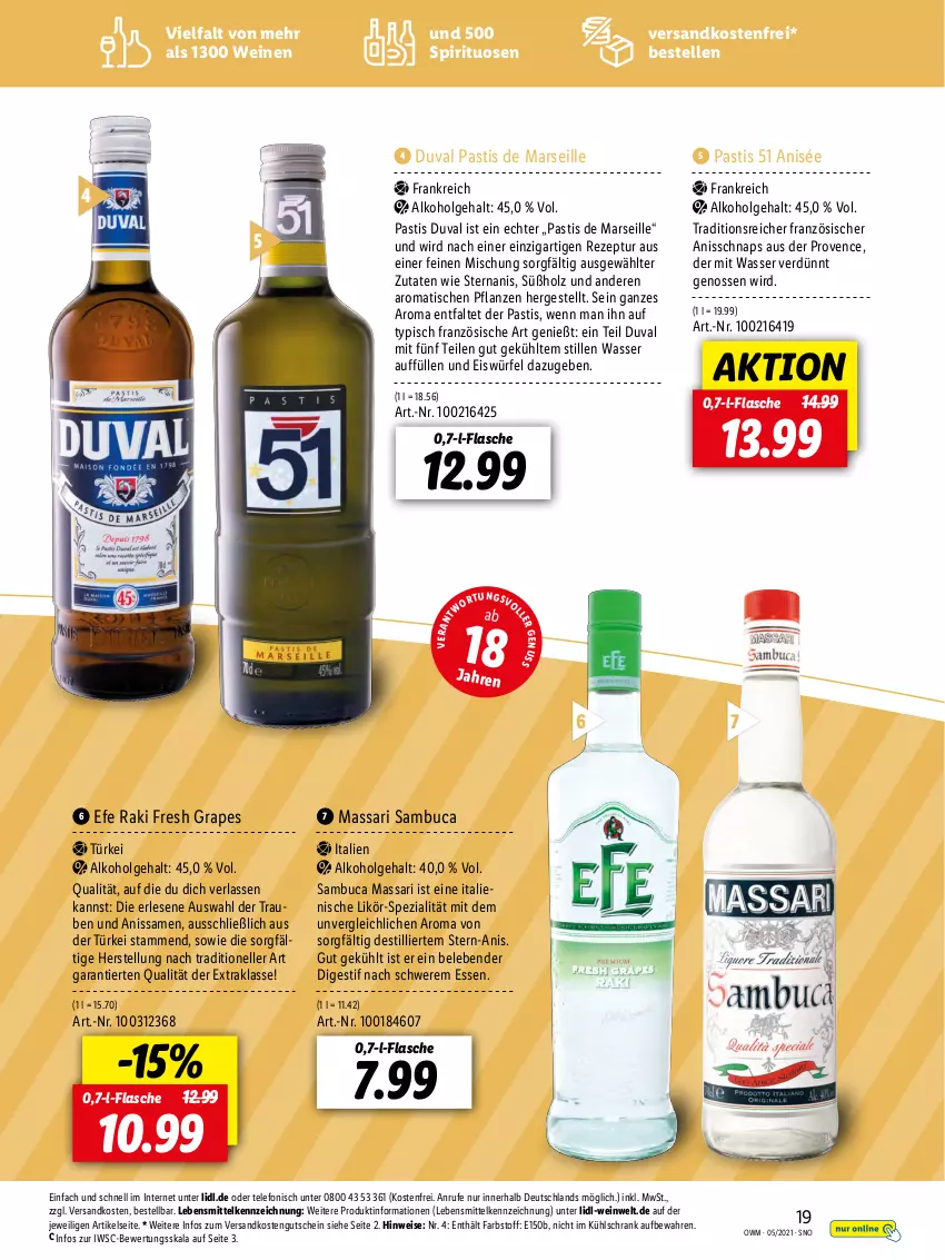 Aktueller Prospekt Lidl - Beste Weine für jeden Anlass - von 28.04 bis 31.05.2021 - strona 19