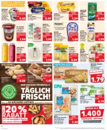 Gazetka promocyjna Kaufland - Prospekt - Gazetka - ważna od 03.07 do 03.07.2024 - strona 14 - produkty: almighur, almighurt, alpro, angebot, auer, Bau, Bauer, Becher, beutel, braten, brot, brötchen, cereals, creme, Dr. Oetker, drink, ehrmann, ehrmann almighurt, eis, elle, escal, frosta, frucht, fruchtgrütze, fruchtjoghurt, garnelen, gin, grütze, hafer, Haferdrink, hilcona, joghur, joghurt, kräuter, lion, mac, milch, natur, nestlé, Ofen, original wagner, pizza, prawns, quark, Quarki, Quarkriegel, quetschbeutel, riegel, rügenwalder, rügenwalder mühle, rustipani, salami, Schal, Schale, schinken, smarties, smoothie, snack, snacks, soja, Sojadrink, Ti, tiefkühlkost, torte, tortelloni, true fruits, vanille, wagner, weizenbrötchen, wurst, ZTE