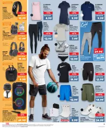 Gazetka promocyjna Kaufland - Prospekt - Gazetka - ważna od 03.07 do 03.07.2024 - strona 19 - produkty: akku, asti, auer, Bau, baumwolle, Damen-Slip, damen-slips, eis, ente, erde, fitnesstracker, Gesundheit, gin, hero, hose, kleid, kopfhörer, lautsprecher, led-licht, leggings, Mexx, microsd, monitor, Muscheln, ndk, Nike, Parkside, poloshirt, puma, Rauch, Reebok, rel, Ria, ring, schuhe, shirt, shorts, slazenger, slip, slips, sneaker, sneakersocken, socken, Sport, Stier, Sweathose, sweatshorts, T-Shirt, tanktop, Tempo, Ti, tisch, trolley, usb, versandkostenfrei, wasser, wolle