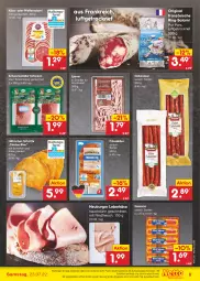 Gazetka promocyjna Netto Marken-Discount - Filial-Angebote - Gazetka - ważna od 23.07 do 23.07.2022 - strona 9 - produkty: angebot, bestpreis, burger, Cabanossi, cordon bleu, dell, eis, elle, fleisch, frikadellen, geschnetzeltes, gin, hähnchen-schenkel, henkel, Käse, leberkäs, leberkäse, lyoner, Neuburger, pfeffer, pute, reifen, reis, rind, rindfleisch, ring, salami, salat, schenkel, schinken, schnitten, schwarzwälder schinken, Ti, usb, wurst, Yo, Zelt, ZTE