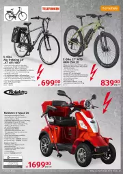 Gazetka promocyjna Selgros - Nonfood - Gazetka - ważna od 13.07 do 13.07.2022 - strona 29 - produkty: akku, Bau, blaupunkt, E-Bike, Elektro, elle, erde, felgen, gabel, Kette, LG, Lithium-Lonen-Akku, quad, reifen, rücklicht, sattel, Schal, shimano, telefunken, Ti