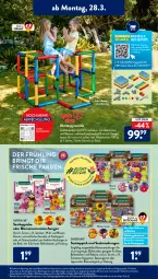 Gazetka promocyjna AldiSud - ALDI Aktuell - Gazetka - ważna od 02.04 do 02.04.2022 - strona 19 - produkty: aldi, alle artikel ohne dekoration, auer, Bau, Bauer, blume, blumen, decke, dekoration, eis, elle, ente, gardenline®, Garten, gin, kleid, Kleidung, Mett, quad, Quadro, Ria, ring, Schmetterling, teppich, teppiche, Ti, usb, Wild, Zelt, ZTE