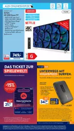 Gazetka promocyjna AldiSud - ALDI Aktuell - Gazetka - ważna od 02.04 do 02.04.2022 - strona 58 - produkty: aktionspreis, aldi, aldi talk, aust, dvb, dvb-s2, DVB-T, dvb-t2 hd, eis, elle, erde, guthabenkarte, HbbTV, hd triple tuner, HDMI, LG, Liege, mac, medion, reis, rel, Ria, rwe, spee, Spiele, Ti, tuner, uhd