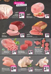 Gazetka promocyjna Edeka - Angebote der Woche - Gazetka - ważna od 04.03 do 04.03.2023 - strona 7 - produkty: beef, brustfilet, burger, eis, filet, fleisch, gulasch, hähnchenbrust, hähnchenbrustfilet, hähnchenschenkel, henkel, hinterschinken, hühner, Kalbfleisch, lachs, lachsschinken, lack, LG, nuss, saft, schenkel, schinken, spitzenqualität, suppe, suppen, Ti