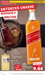 Gazetka promocyjna Kaufland - Extra-Angebote - Gazetka - ważna od 14.02 do 14.02.2024 - strona 4 - produkty: angebot, apfel, basilikum, blended scotch, blended scotch whisky, eis, getränk, getränke, grapefruit, honig, ingwer, johnnie walker, LG, minze, Mixgetränk, pfeffer, scotch, scotch whisky, Ti, trauben, vanille, whisky, ZTE