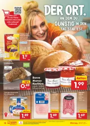 Gazetka promocyjna Netto Marken-Discount - Filial-Angebote - Gazetka - ważna od 04.02 do 04.02.2023 - strona 18 - produkty: angebot, backofen, baguette, baguettes, bestpreis, bonne maman, brötchen, coppenrath, eis, Hausmacher, konfitüre, Konserven, mac, mam, ndk, Ofen, reis, ring, saft, salami, schinken, tesa, Ti, toast, Toastschinken, wurst, wurstkonserven