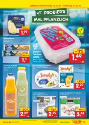 Gazetka promocyjna Netto Marken-Discount - Filial-Angebote - Gazetka - ważna od 04.02 do 04.02.2023 - strona 35 - produkty: angebot, baguette, bestpreis, bier, direktsaft, eis, feinkost, feinkostsalate, fertiggericht, frosta, häagen-dazs, Käse, käsescheiben, meggle, reis, saft, salat, salate, sim, Spezi, Ti, ZTE