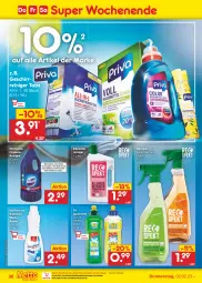 Gazetka promocyjna Netto Marken-Discount - Filial-Angebote - Gazetka - ważna od 04.02 do 04.02.2023 - strona 36 - produkty: allzweckreiniger, bestpreis, domestos, eis, Gardinen, geschirr, ndk, Rauch, reiniger, reis, rwe, spülmittel, Ti, weck