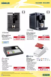Gazetka promocyjna Metro - Wochen-Angebote Händler - Gazetka - ważna od 06.12 do 06.12.2025 - strona 9 - produkty: ACC, akku, angebot, angebote, auer, auto, Bau, Cap, cappuccino, chia, cin, drucker, eis, elle, kaffee, kaffeevollautomat, latte, latte macchiato, mac, macchiato, Metro, metro gastro, nerf, reis, sim, tasse, Tastatur, teller, Ti, wasser, wassertank