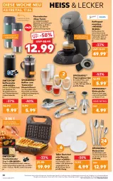 Gazetka promocyjna Kaufland - Gazetka - ważna od 22.06 do 22.06.2022 - strona 32 - produkty: angebot, angebote, auto, Becher, besteck, besteck-set, bohne, bohnen, decke, Deckel, dessert, Dessertteller, edelstahl, eis, elle, Gläser, grill, kaffee, kaffeebohnen, Kaffeemühle, küche, Küchen, Küchenhelfer, latte, mac, messer, mikrowelle, Pinsel, Reinigung, sandwich, Schal, Schale, spülmaschinen, tasse, tee, Teebereiter, teller, Thermogläser, Ti, tisch, Waffeleisen, ZTE