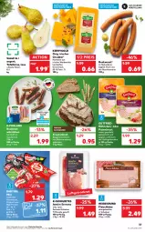 Gazetka promocyjna Kaufland - Gazetka - ważna od 22.06 do 22.06.2022 - strona 37 - produkty: angebot, angebote, auer, babybel, backwaren, bockwurst, brot, cheddar, eis, fleisch, fleischkäse, frische backwaren, geback, Geflügel, gin, gutfried, halbfester schnittkäse, hartkäse, jamón serrano, Käse, kerrygold, Krustenbrot, mac, milch, natur, Ofen, purland, pute, putenbrust, Rauch, reis, schinken, schnittkäse, serrano, Ti, weidemilch, wurst, würstchen