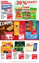 Gazetka promocyjna Kaufland - Gazetka - ważna od 22.06 do 22.06.2022 - strona 4 - produkty: after eight, angebot, beutel, butter, butterkeks, chips, corny, creme, Dickmann's, eier, eis, frucht, griesson, haribo, haselnuss, kartoffel, kartoffelchips, keks, kekse, knoppers, leibniz, mac, milch, mousse, natur, nuss, rel, riegel, schnitten, schoko, schokolade, Schwartau, storck, Ti, vanille, Zartbitterschokolade, ZTE