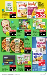 Gazetka promocyjna Kaufland - Gazetka - ważna od 22.06 do 22.06.2022 - strona 47 - produkty: angebot, angebote, beutel, braten, butter, chips, curry, eis, erbsen, Falafel, fertiggericht, fertiggerichte, früchte, garden gourmet, himbeer, hirtenkäse, hummus, Käse, kichererbsen, Koriander, nuss, petersilie, pinienkerne, pizza, reis, Ria, sim, smoothie, soja, Ti, Vegeta, veggie, zwiebel, zwiebeln