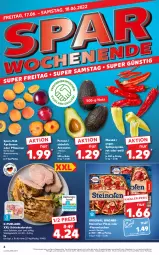 Gazetka promocyjna Kaufland - Gazetka - ważna od 22.06 do 22.06.2022 - strona 6 - produkty: angebot, aprikose, aprikosen, avocado, avocados, braten, eis, flammkuchen, gin, kuchen, lamm, Ofen, original wagner, paprika, pflaume, pflaumen, pizza, purland, reis, saft, schinken, schinkenbraten, schwein, Spitzpaprika, steinofen, Ti, wagner, wein, ZTE