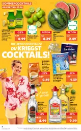 Gazetka promocyjna Kaufland - Gazetka - ważna od 22.06 do 22.06.2022 - strona 8 - produkty: angebot, beutel, braun, cocktail, cocktails, crushed ice, direktsaft, eis, eiswürfel, karamell, limette, melone, Mett, rohrzucker, saft, Sierra, sierra tequila, tequila, Ti, wasser, wassermelone, würfel, zitrone, ZTE, zucker