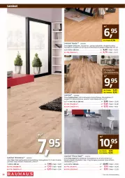 Gazetka promocyjna Bauhaus - Prospekte - Gazetka - ważna od 30.12 do 30.12.2023 - strona 22 - produkty: Bau, brie, buch, Holz, laminat, landhausdiele, Laufen, natur, Palette, ring, Schal, Ti