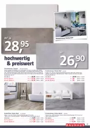 Gazetka promocyjna Bauhaus - Prospekte - Gazetka - ważna od 30.12 do 30.12.2023 - strona 43 - produkty: bodenfliese, brie, eis, erde, feinsteinzeug, LG, reis, Ti