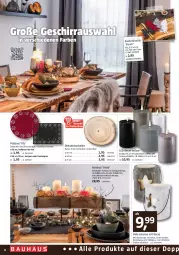 Gazetka promocyjna Bauhaus - Prospekte - Gazetka - ważna od 30.12 do 30.12.2023 - strona 8 - produkty: Bau, geschirr, Holz, kerze, laterne, LED-Kerze, LG, natur, rwe, Ti