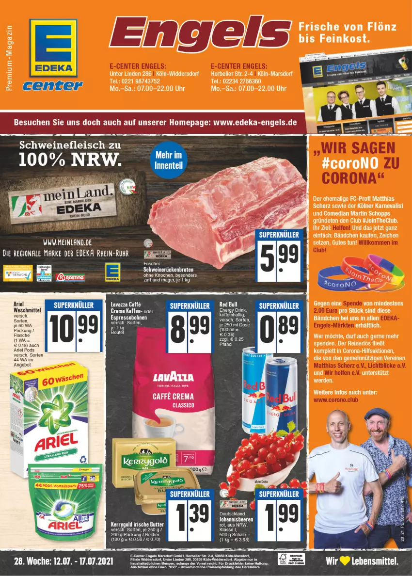 Aktueller Prospekt E Center - Angebote der Woche - von 12.07 bis 17.07.2021 - strona 1