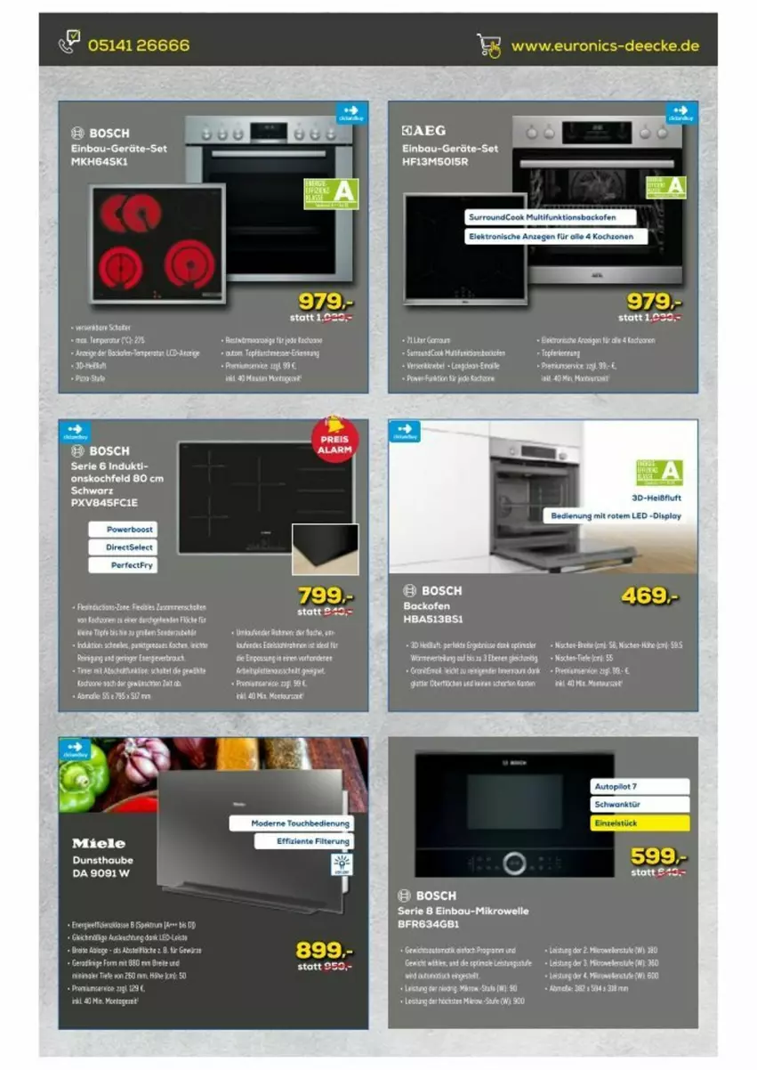 Aktueller Prospekt Euronics - Prospekte - von 23.08 bis 29.08.2023 - strona 5 - produkty: auto, backofen, Bau, bett, bosch, Brei, eier, eis, Elektro, elle, kochfeld, miele, mikrowelle, Ofen, Rauch, ring, Schal, Ti, Yo