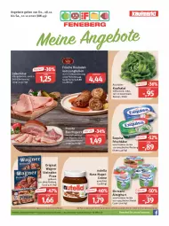 Gazetka promocyjna Feneberg - Prospekte - Gazetka - ważna od 10.12 do 10.12.2022 - strona 1 - produkty: almighur, almighurt, angebot, angebote, Bau, Becher, beutel, creme, ehrmann, ehrmann almighurt, eis, elle, exquisa, exquisa frischkäse, frischkäse, geback, gewürz, gin, jungbullen, Käse, kopfsalat, lebensmittel, leberkäs, leberkäse, mac, mit paprika, nuss, nutella, Ofen, original wagner, paprika, pizza, reis, rouladen, salat, Speck, steinofen, steinofen pizza, Ti, wagner, ZTE