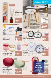 Gazetka promocyjna Aldi Nord - Aldi-Aktuell - Gazetka - ważna od 05.03 do 05.03.2022 - strona 13 - produkty: auer, auto, batterie, Bau, baumwolle, beistelltisch, beleuchtung, dell, Duftkerze, edelstahl, eimer, eis, elle, gin, Holz, kerze, kissen, Kissenbezug, küche, Küchen, leimer, Mode, Raumduft, Ria, rwe, Ti, tisch, uhr, wanduhr, weck, wolle, ZTE