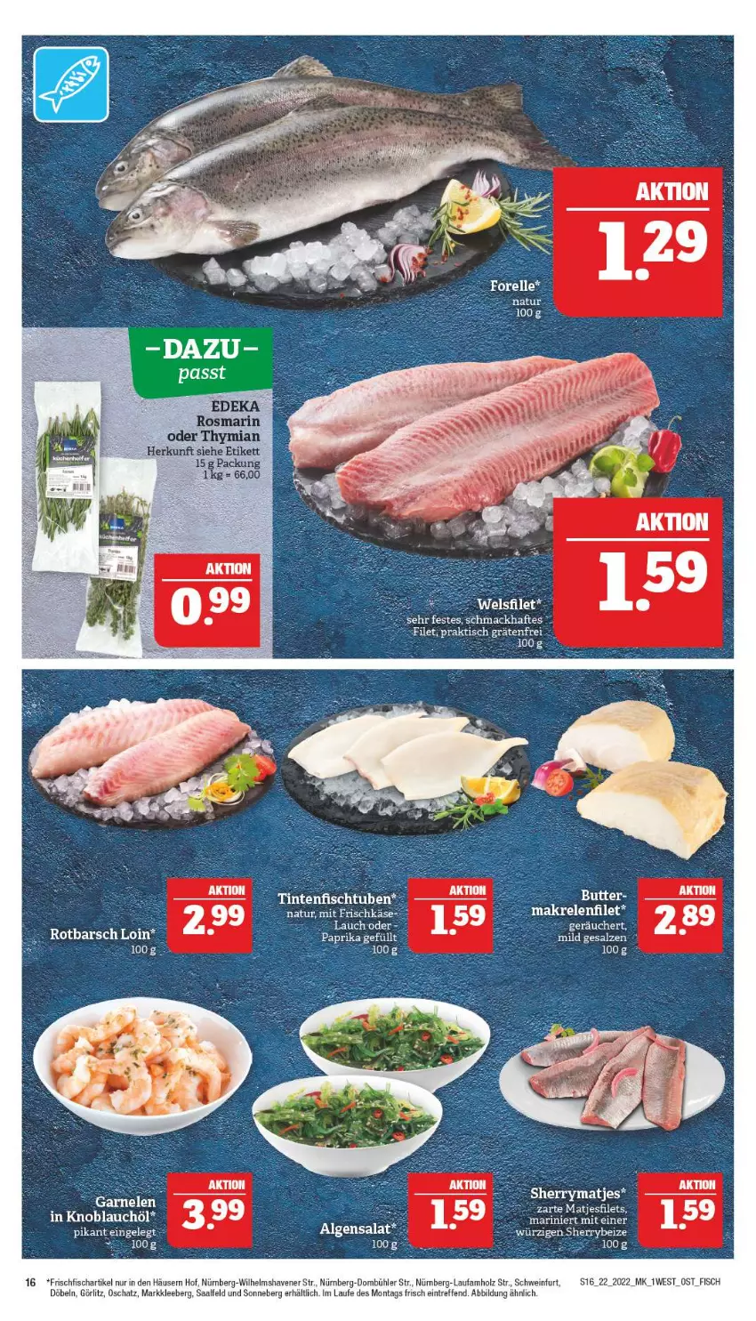 Aktueller Prospekt Marktkauf - Prospekt - von 29.05 bis 04.06.2022 - strona 16 - produkty: ball, butter, filet, filets, fisch, frischfisch, frischkäse, Holz, Käse, knoblauch, mac, matjes, Matjesfilet, matjesfilets, natur, salz, schwein, Ti, wein