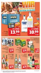 Gazetka promocyjna Marktkauf - Prospekt - Gazetka - ważna od 04.06 do 04.06.2022 - strona 14 - produkty: Absolut Vodka, abus, Afri Cola, aktionspreis, bier, bio, Cap, captain morgan, cola, deka, eis, flasche, frico, getränk, gösser, limo, limonade, natur, nuss, ouzo, radler, reis, Ricola, rum, schorle, Ti, vodka, wein, ZTE
