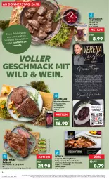 Gazetka promocyjna Kaufland - Kaufland - Gazetka - ważna od 01.11 do 01.11.2023 - strona 2 - produkty: angebot, braten, eis, Elan, frucht, gewürz, gulasch, mac, nuss, Ofen, pfanne, Rauch, rezept, rezepte, rollbraten, rotwein, saft, Schal, Schale, Soße, Ti, wein, Wild, ZTE