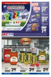 Gazetka promocyjna Metro - Starke Marken - Gazetka - ważna od 04.05 do 04.05.2022 - strona 4 - produkty: Ajvar, gin, milka, olive, oliven, peperoni, Peroni, schoko, schokolade, tafelschokolade, Ti