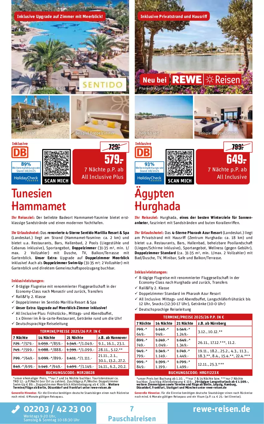 Aktueller Prospekt Rewe Reisen - Reiseprospekt - von 28.08 bis 26.09.2025 - strona 7 - produkty: angebot, asti, Bad, buch, deo, deutschsprachige reiseleitung, dusche, eis, elle, Garten, getränk, getränke, inklusivleistungen, Liege, Liegestühl, mam, Mode, pool, reis, rel, rum, Schal, schirme, snack, snacks, Sport, Stühl, Ti, uhr
