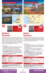 Gazetka promocyjna Rewe Reisen - Reiseprospekt - Gazetka - ważna od 26.09 do 26.09.2025 - strona 11 - produkty: Bau, buch, decke, deutschsprachige reiseleitung, eis, elle, inklusivleistungen, LG, Metro, monte, Persona, pflaster, Rana, reis, reiseverlauf, rel, Ti, tisch, uhr