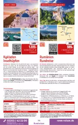 Gazetka promocyjna Rewe Reisen - Reiseprospekt - Gazetka - ważna od 26.09 do 26.09.2025 - strona 14 - produkty: Bad, buch, decke, deutschsprachige reiseleitung, dove, dusche, eis, elle, erde, harman, inklusivleistungen, LG, natur, nuss, reis, rel, rezept, ring, rum, Ti, tisch, uhr, wasser