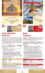 Gazetka promocyjna Rewe Reisen - Reiseprospekt - Gazetka - ważna od 26.09 do 26.09.2025 - strona 17 - produkty: Amber, arla, Bad, buch, Buddha, deo, deutschsprachige reiseleitung, dusche, eis, elle, erde, HP, inklusivleistungen, Pago, Rana, reis, rel, SANTE, Ti, Tiere, uhr