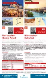 Gazetka promocyjna Rewe Reisen - Reiseprospekt - Gazetka - ważna od 26.09 do 26.09.2025 - strona 24 - produkty: Bad, Badewanne, Bau, buch, decke, drink, drinks, dusche, eis, elle, ente, fenster, flasche, getränk, getränke, Glühwein, harman, inklusivleistungen, kreuzfahrten, pool, pril, rama, reis, rel, Ria, säfte, schorle, sim, snack, snacks, speyer, Spezi, Ti, uhr, Wanne, wasser, wein, weine, Whirlpool