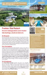 Gazetka promocyjna Rewe Reisen - Reiseprospekt - Gazetka - ważna od 26.09 do 26.09.2025 - strona 33 - produkty: auer, axe, Bad, Bademantel, badetuch, badetuch für, Bau, buch, dell, dusche, eis, Elan, elle, ente, erde, flasche, inklusivleistungen, kaffee, kneipp, küche, Küchen, kurtaxe, Liege, Lusti, Mantel, natur, naturland, reis, Sport, Sprudel, Tasche, tee, Ti, tuc, uhr, wasser, ZTE