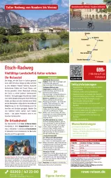 Gazetka promocyjna Rewe Reisen - Reiseprospekt - Gazetka - ważna od 26.09 do 26.09.2025 - strona 36 - produkty: auer, auto, axe, Bad, biff, buch, Cava, dusche, eis, elle, erde, Fahrrad, GPS, inklusivleistungen, Kinder, natur, reis, reiseverlauf, rel, Ria, sac, SANTE, sattel, Sport, Tasche, Ti, uhr