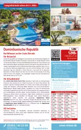 Gazetka promocyjna Rewe Reisen - Reiseprospekt - Gazetka - ważna od 26.09 do 26.09.2025 - strona 8 - produkty: alkohol, alkoholfreie getränke, alkoholische getränke, angebot, angebote, Bad, ball, buch, deutschsprachige reiseleitung, dusche, eis, elle, ente, erde, Garten, getränk, getränke, inklusivleistungen, Kajak, Liege, pool, pril, reis, rel, rezept, rum, Schal, schirme, snack, snacks, Sport, Ti, uhr, wasser, Wassersport, wein