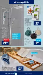 Gazetka promocyjna AldiSud - ALDI Aktuell - Gazetka - ważna od 05.03 do 05.03.2022 - strona 2 - produkty: aldi, angebot, armatur, armaturen, Bad, Badewanne, bambus, brause, brauseschlauch, Brei, buch, dell, edelstahl, eis, elle, handbrause, handtuch, knallerpreis, küche, Mode, Peeling, reis, resa, Ria, schlauch, Seife, teller, Ti, tuc, wandhalterung, Wanne, wein