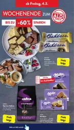 Gazetka promocyjna AldiSud - ALDI Aktuell - Gazetka - ważna od 05.03 do 05.03.2022 - strona 22 - produkty: aldi, bahlsen, chips, comtess, eis, elle, espresso, lavazza, LG, milka, reis, teller, Ti