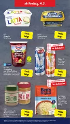 Gazetka promocyjna AldiSud - ALDI Aktuell - Gazetka - ważna od 05.03 do 05.03.2022 - strona 23 - produkty: alle artikel ohne dekoration, Becher, bourbon, butter, Butterschmalz, creme, dekoration, Dr. Oetker, eis, elle, erdnuss, Erdnussbutter, express-reis, gin, grütze, haselnuss, Haselnusscreme, kirsch, Kirschgrütze, korn, lätta, LG, malz, margarine, meggle, nuss, pudding, reis, sahne, Schmalz, teller, Ti, vanille, veltins, zentis, ZTE